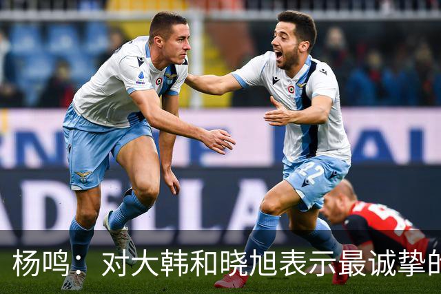 杨鸣：对大韩和晓旭表示最诚挚的感谢和尊重